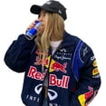 thumbnail image 1 of Red Bull Retro Racing Jackets, Printed Bomber Jackets, F1 Street Jackets -GTV, 1 of 5
