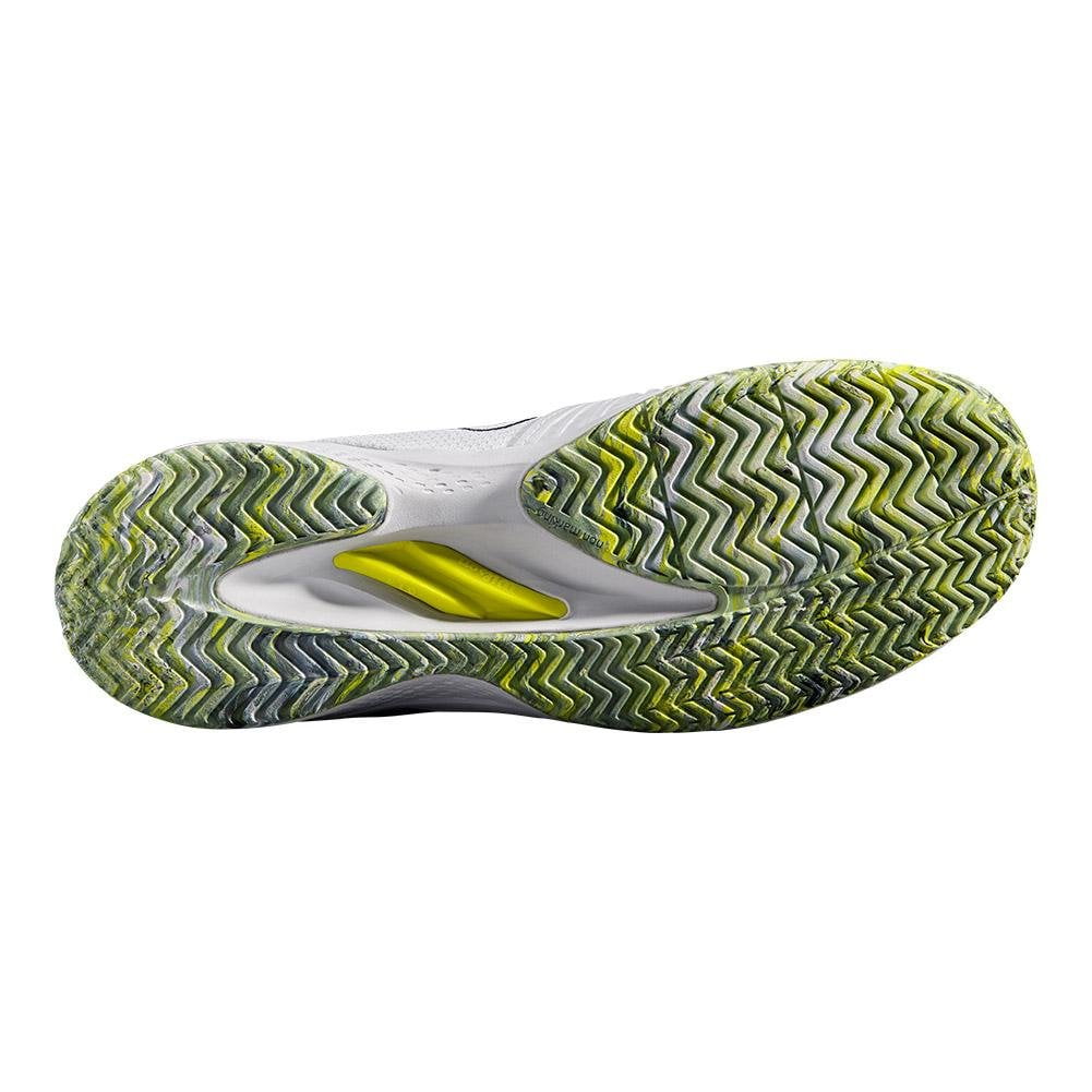 Wilson Men's Kaos 2.0 SFT Tennis Shoe (Tropical Green/White/Black 