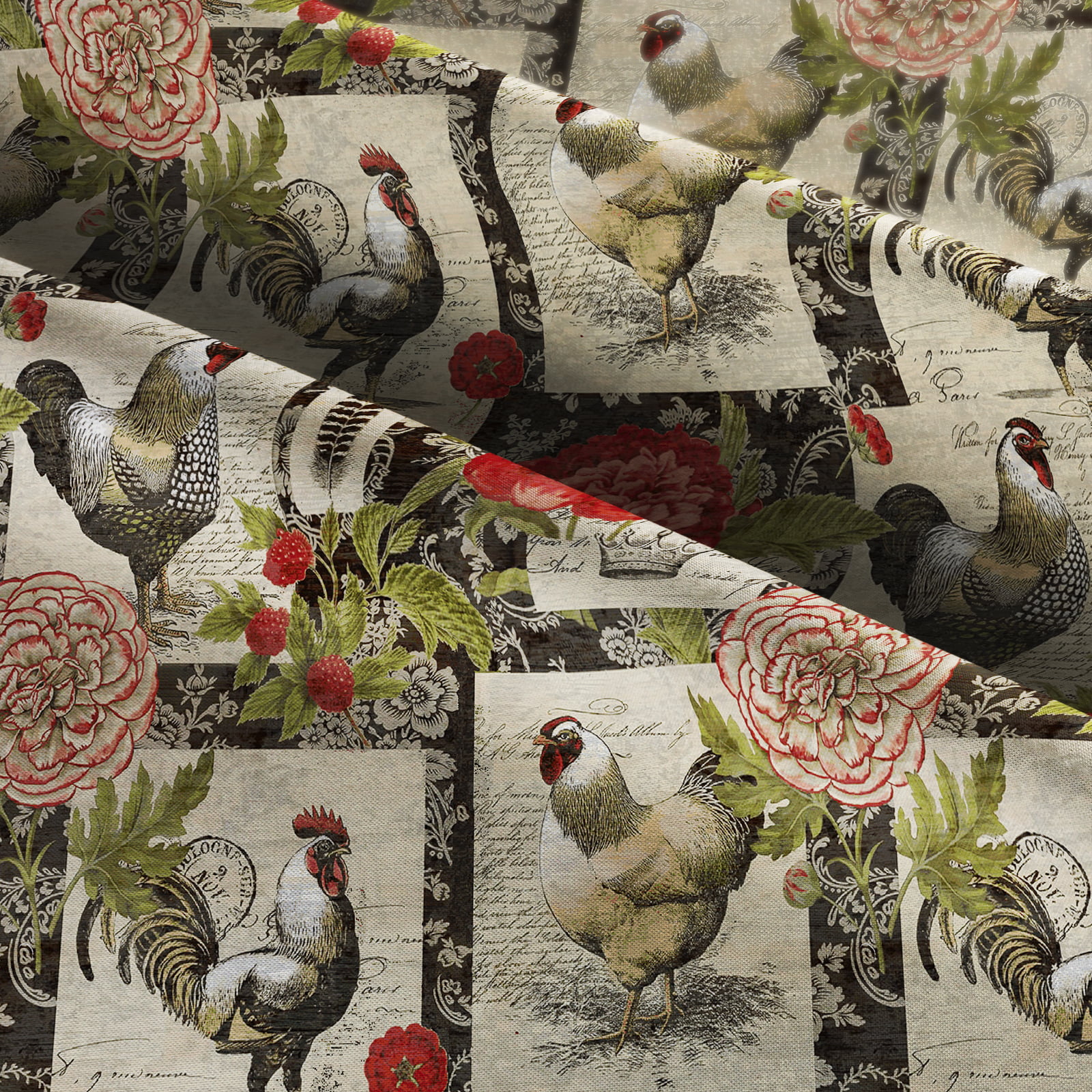 Joann Fabrics 11.75x15.7 rooster Ccx