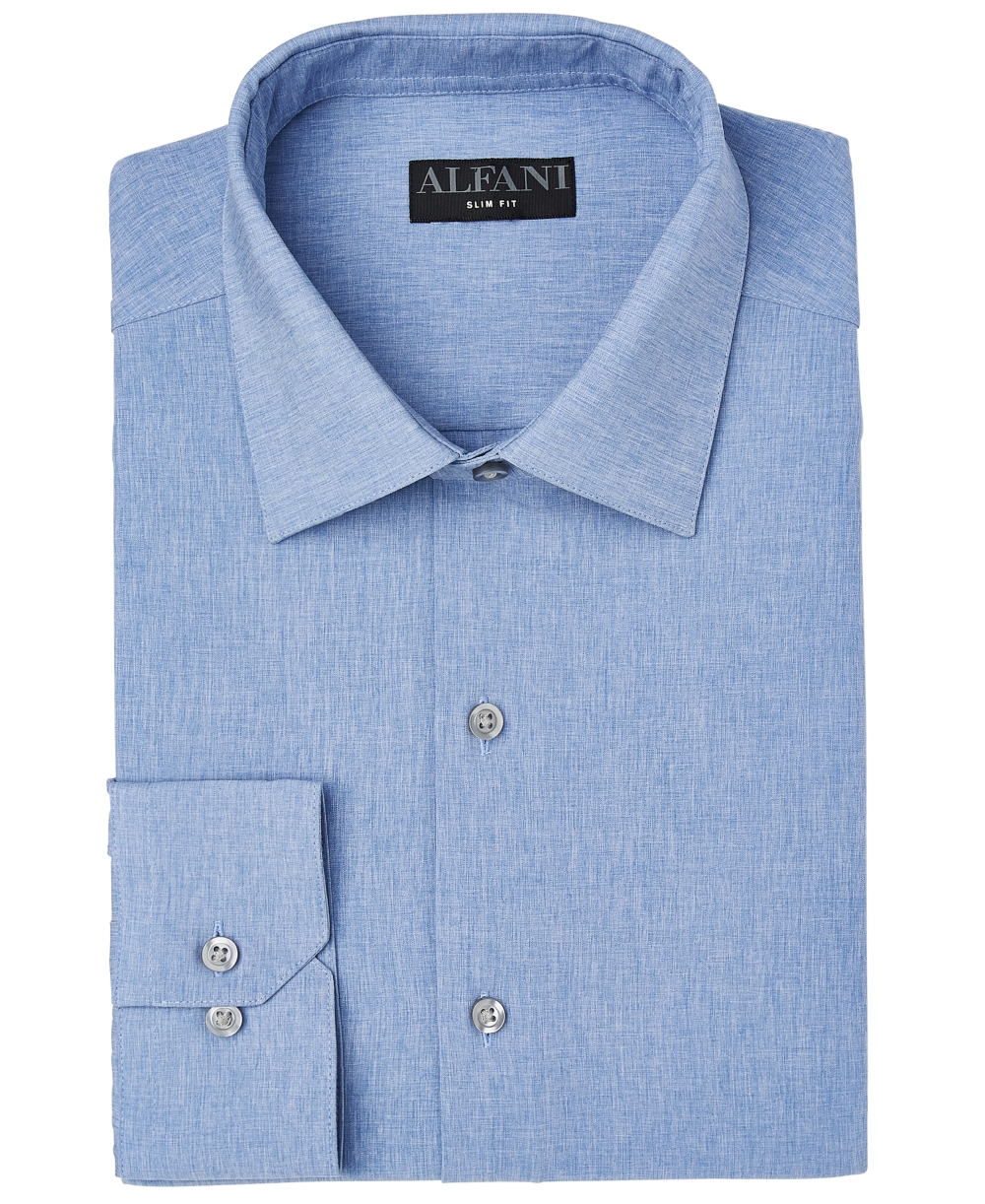 Alfani Men Dress Shirt M 15-15 1/2 