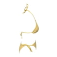 thumbnail image 3 of Traje de Baño Ocean Pacific para Mujer Bikini con Amarres Ajustables Amarillo Talla CH 2 Piezas, 3 of 4