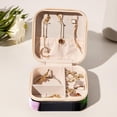 thumbnail image 6 of Easter Travel Portable Jewelry Organizer Box with Earring Holder, Bracelet Holder, and Necklace Organizer for Girls and Women, 6 of 6
