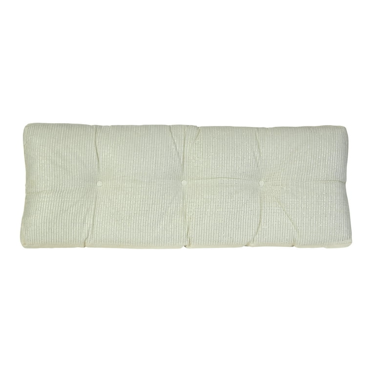 Klear Vu Gripper Omega Tufted Universal 35-inch Bench Cushion