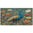 thumbnail image 2 of WOBOGO Peacock File Folders Extra Large Capacity to Hold 200 Sheets of Documents Hard Shell Ring Binder for School Home Office, 2 of 10