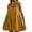Yellow, variant on Women Summer Sleeveless Mini Dress, Casual Loose Sundress with Pocket, Pleated V-Neck Flow Beach Dress for Outdoor Activities and Daily Wear