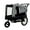 Black+Grey, variant on Hot Sale Extra Large 2-in-1 Pet Bike Trailer & Push Cart – Detachable for Biking/Walking, Holds Up to 88 lbs, All-Terrain Wheels