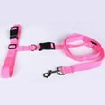 thumbnail image 2 of HLONK Rope Dog Belt Durable Hands Free Nylon Dog Leash Adjustable Waist Belt for Dog Traction Rope, 2 of 9