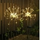 thumbnail image 1 of Luces solares para jardín NiniTe LIGHTS, 120 LED, paquete de 2, color blanco cálido, 1 of 5