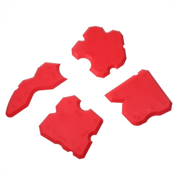 Kit De Herramientas Aplicador De Perfilado De Alisado De Juntas De Línea De Raspador De Sellado De Lechada De Acabado De 4 Piezas Advancent TO003365-00