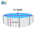 thumbnail image 6 of Blue Wave Blue 8-ft Round Standard Gauge Overlap Liner - 48/54-in, 6 of 6