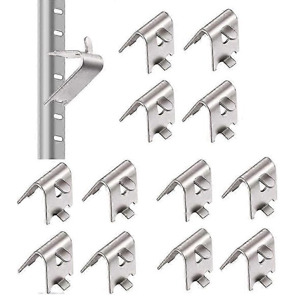 10Pcs Freezer Shelf Clip Stainless Steel Fridge Shelf Support Commercial Refrigerator Shelf Clips