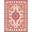 Pink, Pattern 4, variant on ODIKA Boho Medallion With Cute Kitten Faces And Animal Accents Cat Floral Refined for Queen Size Bedroom, Under Bed, Master , Foldable Easy Care