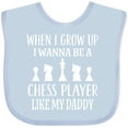 thumbnail image 3 of Inktastic Chess Player Childs Game Boys or Girls Baby Bib, 3 of 4