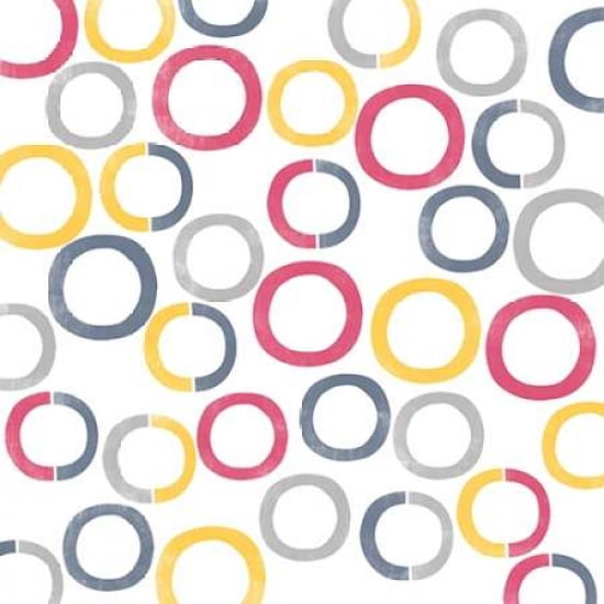 Geo Rings II Canvas Art - A Fresh Bunch ()