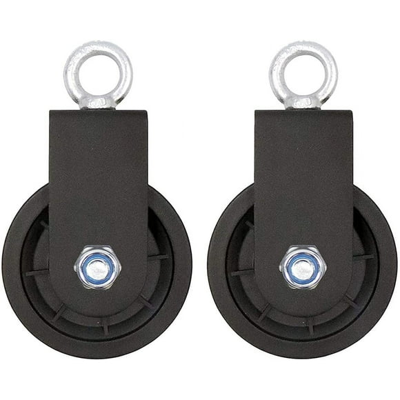 Durable Cable Pulley System, 360 Degree Rotation Silent Wheel for Heavy-duty Traction in Gym and Home Projects