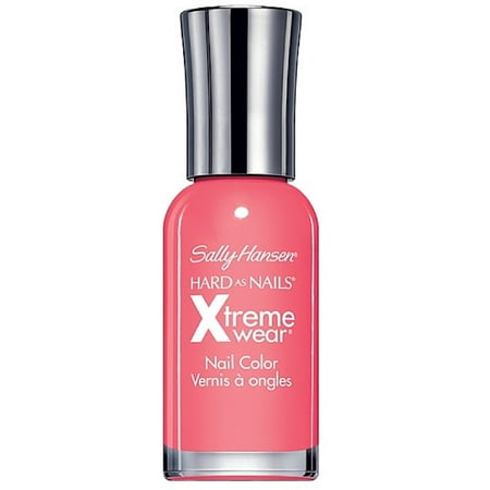 Sally Hansen Hard as Nails Xtreme Wear Nail Color, Coral Reef 0.40 oz (Pack of