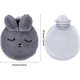 thumbnail image 2 of Bolsa de agua caliente ZHAOCHENG Conejo Felpa gris, 2 of 5