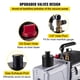 thumbnail image 4 of VEVOR Bomba de vacío 12CFM 1 HP Bomba de vacío de aire acondicionado de una sola etapa 110V 5PA Ultimate Vacuum Refrigerante HVAC Air Tool Bomba de vacío de paletas rotativas para evacuación de vacío, 4 of 9