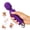 Purple, variant on Handheld Back Massager Tutuviw Powerful Vibration Wand, Mini Personal Massage Wand with 8 Speeds Relaxes Muscles Multiple Speeds and Modes Electric Body Massager (Purple)