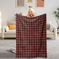 thumbnail image 4 of JWshufel Cozy Blanket Fleece Throw Blanket for Sofa and Bed with Flannel Material Suit Christmas Holiday Gift for Women and Men In Cold Weather 29.5x39.4in Red, 4 of 8