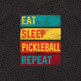 thumbnail image 4 of Inktastic Eat Sleep Pickleball Repeat Women's Plus Size T-Shirt, 4 of 5