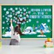 thumbnail image 5 of Decoraciones para tablones de anuncios de invierno, gistim, tema de invierno, 5 of 7
