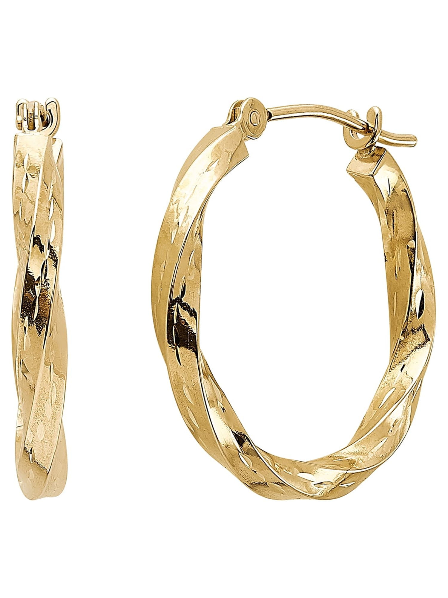 Brilliance Fine Jewelry 10K Yellow Gold Polished and Diamond-Cut