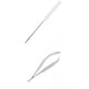 thumbnail image 1 of Tijeras Curvas Maquillaje Profesional Finger Toe Nail Baoblaze  Tijeras para CUTICULA, 1 of 8