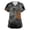 AC03-Black, variant on Scrubs For Women Halloween Scrub Tops Pumpkin Fun Print Nurse Shirt Plus Size V Neck Short Sleeve Workwear Uniforms Light Purple S