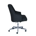 thumbnail image 4 of Serta Style Leighton Home Office Chair, Blue Twill Fabric, 4 of 5