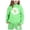 Light Green, variant on GobdXE Girls 2 Piece Hoodie Sweatpants Set Daisy Print Long Sleeve Pullover Tracksuit Casual Outfit for Kids Girls 1-2 Years,Dark Green