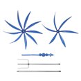 thumbnail image 2 of Esculturas de molinos de viento, molinos de viento para jardín, estatuas de molinos de viento, decoración de jardín, molino de viento, diseño elevado, 2 of 12