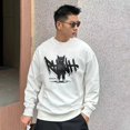 thumbnail image 4 of Sudadera con cuello redondo y estampado de anime para hombre, ropa de calle estadounidense, sudaderas con capucha de moda de hip hop de otoño, ropa vintage Y2K, 4 of 5