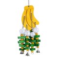 thumbnail image 2 of Flmtop Parrot Wood Apple Banana Building Block Toy Pet Bird Ladder Bite Chew Cage Decor, 2 of 8