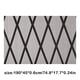 thumbnail image 4 of Kenally Alfombras Alfombra de teca con celosías geométricas Alfombra antideslizante resistente al desgaste Alfombra simple nórdica Bombillas para automóviles, 4 of 6