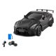 thumbnail image 5 of Modelo de coche de deriva RC a escala 1:16, vehículo, regalo de cumpleaños, juguete eléctrico, recuerdo de fiesta Negro, 5 of 9
