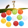 thumbnail image 3 of Airflow Balls, Non- Bright Color 6 Colors Lightweight Swing Training Hollow Balls, Outdoor for Inndoor, 3 of 8
