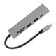 thumbnail image 1 of USB C HUB, 4K UHD 6 EN 1 Adaptador de Carga de aluminio de aluminio Ampliamento utilizado para el proyector para proyector, 1 of 7