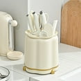 thumbnail image 7 of Dvumao Kitchen Gadgets, Cream Style Knife Knife Storage Knife Block Without Knives Kitchen Knife Knife Block Knife Organizer And Long-lasting, Mom Gifts, 7 of 7