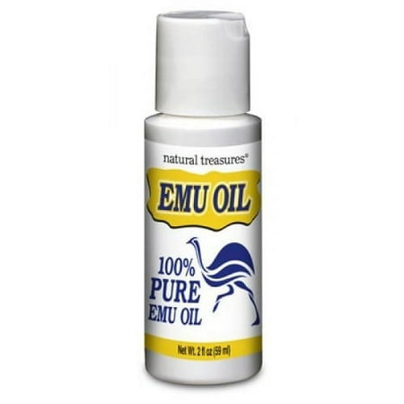 Natural Treasures Emu Oil, 2 Oz
