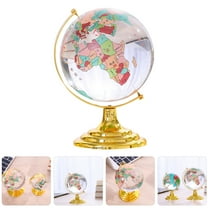 SHINYPASING Creative Crystal Globe Colorful Crystal 1Set for Art Collectors
