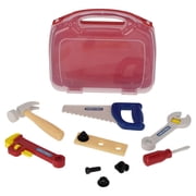 Kid Connection Tool Case Pretend Play Set, 13 Pieces