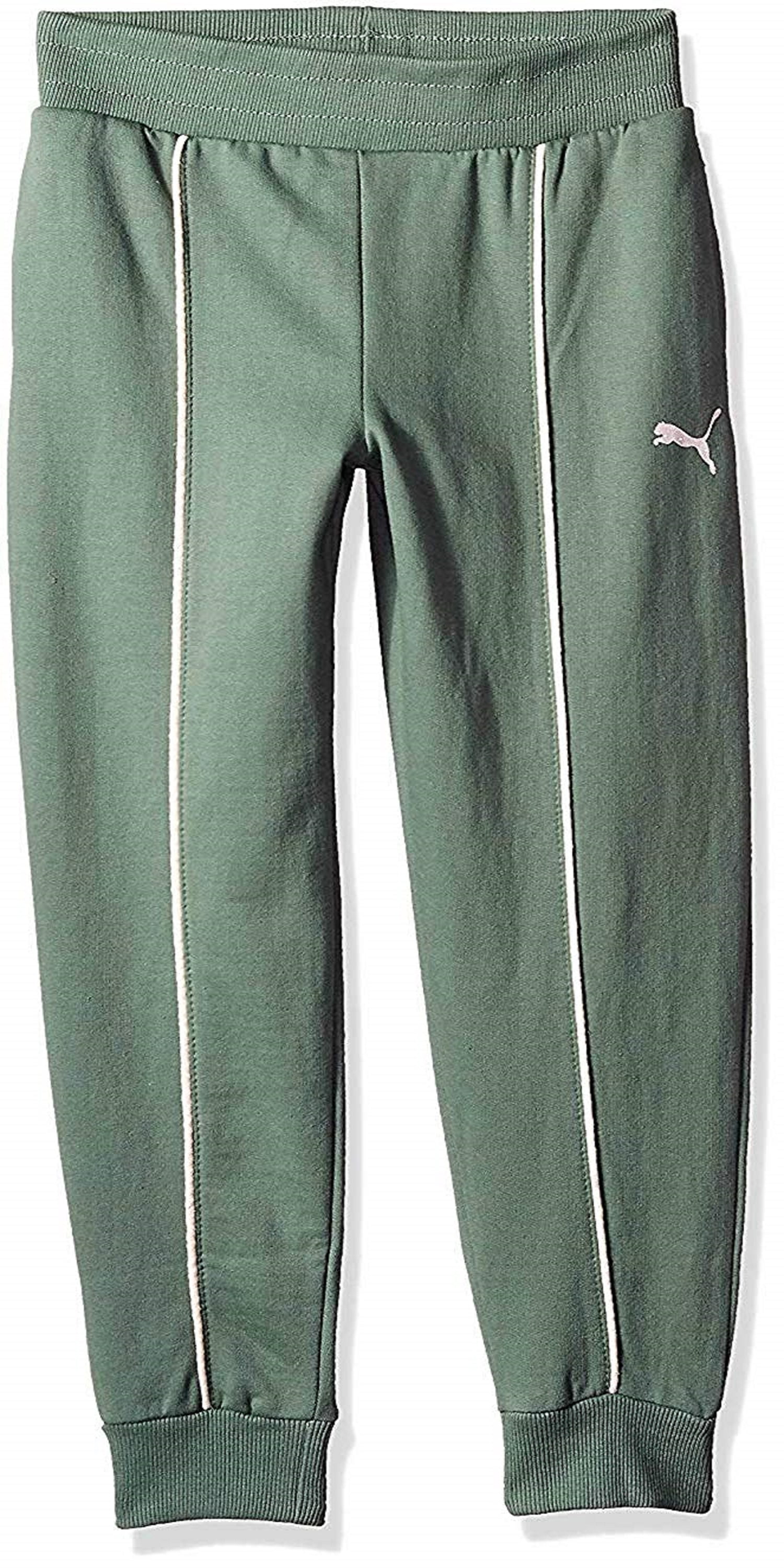 girls grey puma joggers