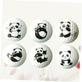 thumbnail image 4 of FELTECHELECTR 6pcs Two-layer Training Ball Golf Balls Approach Shot Practice Outdoor Training, 4 of 5