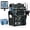 Black Camo With (4) 3600 Tackle Boxes, variant on Calamus GearMaster Tackle Backpack with Bait Binder, Large Lightweight Water-Resistant Fishing Bag, Rod Holders, Food Storage