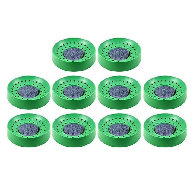Esquirla 10 Pieces Plastic Pigeon Nest Pet Supplies Pigeon Nesting Bowl With Mat Reusable