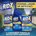 thumbnail image 6 of Rid-X Septic System Treatment, Septic Tank Treatment, 3-Monthly Supply Dual Action Septi-Pacs - 3.2 oz (Pack of 6), 6 of 7