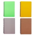 thumbnail image 1 of Paquete de 4 cuadernos pequeños de espiral de 5,7 x 4,1, 80 hojas por bloc de notas, papel rayado con rayas universitarias para suministros de oficina, notas de aula, estudiantes, profesores,, 1 of 5