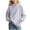 Light Gray, variant on GobdXE Solid Cotton Blend Girls Pullover Hoodie Long Sleeve Kangaroo Pocket Loose Casual Children Sweatshirt,9-10 Years(Light Gray)