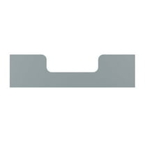 Child Craft Toddler Guard Rail for Wynwood Crib Conversion, Durable MDF Construction, Nautical Gray